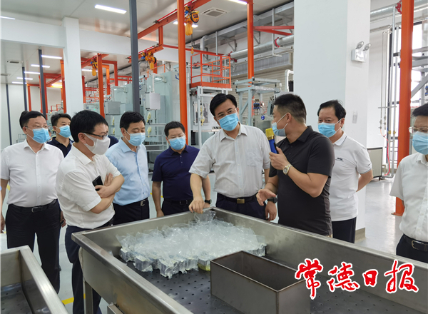 邹文辉赴常德经开区调研时强调 提升园区发展能力加快建设