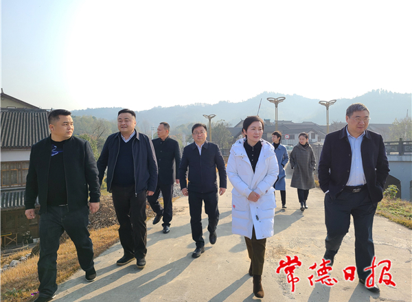 市领导带队巡查澳门新葡新京在线水溪河