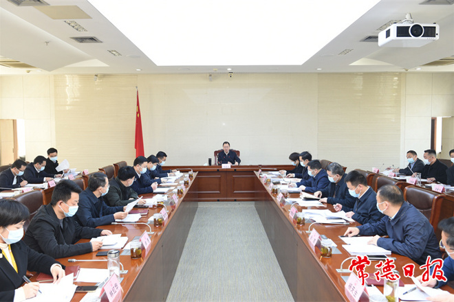 周振宇主持召开一季度经济运行调度会强调：精准施策稳增长 确保一季度