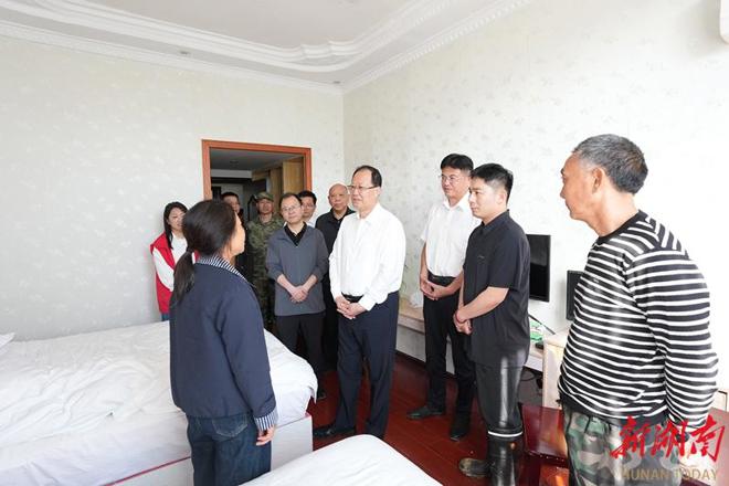 毛伟明赶赴石门县指导防汛救灾工作