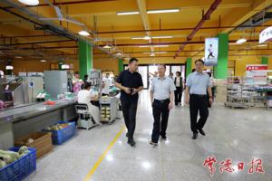 周振宇带队走访调研部分重点企业
