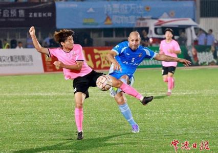 7比1！湘超常德队大胜传奇队！2026德山酒常德国际传奇足球挑战赛落幕